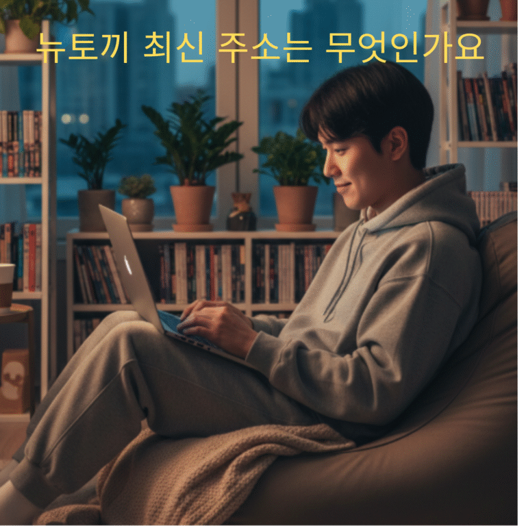 뉴토끼 최신 주소는 무엇인가요